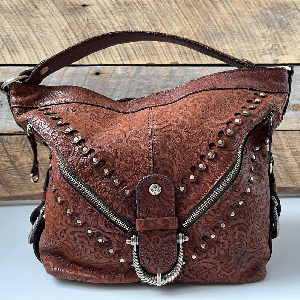 Patricia Nash “Lancaster” Bucket Tote - EUC